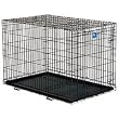 Midwest Life Stages Single-Door Folding Metal Dog Crate, 48 Inches by 30 Inches by 33 Inches