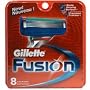 Gillette Fusion Refill Razor -8 Pack