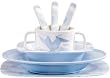 Blue Dishware 7 Piece Set