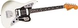 Fender American Vintage '62 Jaguar® Electric Guitar, Olympic White, Rosewood Fretboard