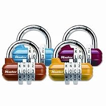 Master Lock 2-5/16-Inch Set-Your-Own Combination Lock, #1523D