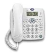 AT&T 1855 Corded Speakerphone with Answering System & Caller ID - White