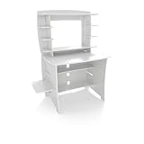 36" Kids Multi-Pack Desk/Hutch by Legare - White (MPWM-100)