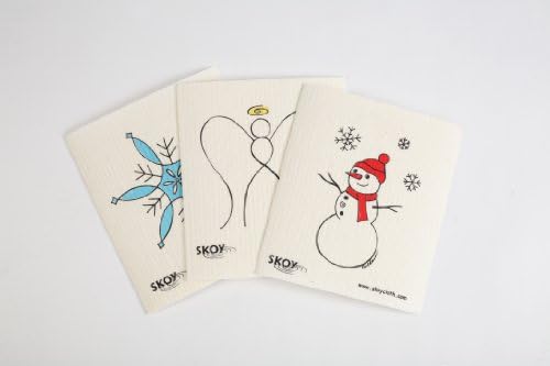 Skoy cloth, Holiday prints (3-pk)