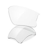 Oakley Flak Jacket XLJ Replacement Lenses,Clear,one size
