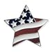 Finders Key Purse American Flag Star Key Chain