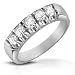 Forzieri 18K White Gold Diamond Band