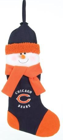 Chicago Bears Snowman Stocking