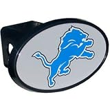 NFL Detroit Lions Plastic Hitch Cover
