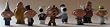 Family Guy Vending Toys 1" to 1.5" PVC Figures Lot of 9 Pieces Great for Party Favors