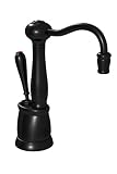 Insinkerator F-GN2200BLK Victorian Premium Hot Water Dispenser, Glass Black