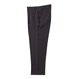 MANCHES ウエストストレッチツータックパンツ （ブラック） （100 105 110 115 120 130 140 150）