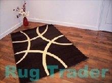 Ultra Rug Black Cream 5924 373 K 120cm x 170cm.
