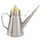 Kitchen & Housewares : Oil Can, 24 oz., w/brass cover