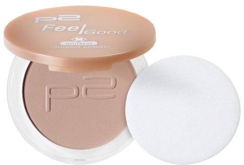 P2 Feel Good Mineral Compact Powder Puder, 020 ivory shell, 9 g