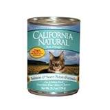 California Natural Salmon and Sweet Potato Cat and Kitten Canned Food