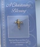 Baptism Gift Cross Pin