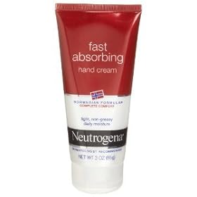 Neutrogena Norwegian Formula Fast Absorbing Hand Cream, 3 Ounce