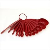 POURfect® MEASURING SPOON SET 12 PC (EMPIRE RED)