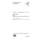 ISO 10545-2:1995, Ceramic tiles -- Part 2: Determination of dimensions and surface quality