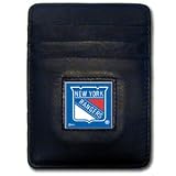 Siskiyou New York Rangers Leather Money Clip Cardholder