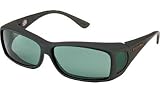 Cocoons Wide Line Sand Frame Amber Lens Med Large Frame - Fisherman Eyewear C425A, Fishing Accessories