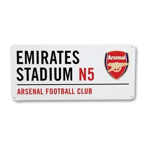 Arsenal Street Sign - (40cm x 18cm) - One Size