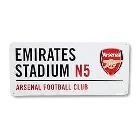 official arsenal street sign