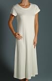 P-Jamas Butterknits Long Nightgown With Short Sleeves (375660)