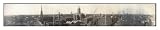 Historic  Birds Eye View Of Evansville, Indiana, c. 1907, Panorama Photo, 10x39 M-P