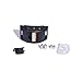 Oternal Anti-Bark Pet Training Device Electronic Shock Control No Bark Nylon Collar for 8-120 Pounds Dog with Stimulation of No Harm Warning Beep and Shock and 7 Adjustable Sensitivity Levels, Black
