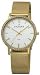 Skagen #922SGG Women's Gold Tone White Dial Swrovski Crystal Accented Mesh Band Watch