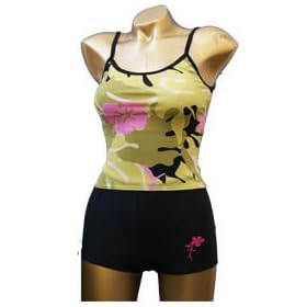 Tankini Swimwear Rosy print Sizes 10 - 24