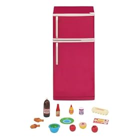 Kitchen Littles Deluxe Refrigerator and Accessory by 