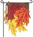 Fall Leaves Applique Garden Flag