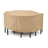 Terrazzo Patio Table & Chair Set Cover, Round