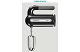 Electronics : Kenwood kMix HM794 Hand Mixer - Black.