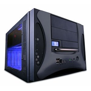 Apevia X-QPACK2 X-QPACK2-BK/500 - Desktop - micro ATX - power supply 500 Watt - black - USB/FireWire/Audio