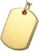 14K Solid Yellow Gold Dog Tag ID Charm Pendant 31sJuHxGDFL. SL75 14K Solid Yellow Gold Dog Tag ID Charm Pendant