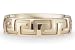 BENCHMARK 14K Yellow Gold 6mm Carved Greek Key Ring (Sz 4 - 8)