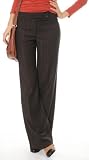 Legere Damenhose ausgestellte Passform Neu 36/S 38/M 40/L 42/XL 44/XXL Marlene Damen Hose Grau Braun