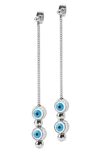 Miss Sixty Damen-Ohrringe Edestahl Blue Eyes SMKZ07 Preisvergleich