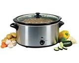Swan 65lt Oval Slow Cooker Stainless Steel