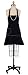 Kay Dee Designs Black Pearls Girly Apron
