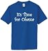 S.Horizon-OBAMA It's Time for Obama on 100% Heavy Cotton T-Shirt~Camel~Adult-2X