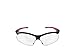 KleenGuard V30 Nemesis Small Safety Glasses (38478), Lightweight, Clear Anti-Fog with Black Frame / Pink Tips, 12 Pairs / Case
