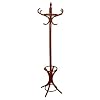Bentwood Hatstand, Coat and Umbrella Stand - Rich Brown 