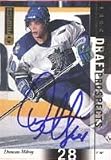 Duncan Milroy, Swift Current Broncos - Montreal canadiens Autographed Card