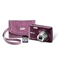 Nikon COOLPIX S4300 Digital Camera Special Kit with 4 GB Memory Card, Case, and Strap (Plum)