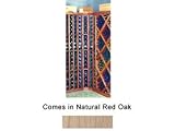 Wine Cellar Innovations Designer Series Collection Natural Red Oak Curved Corner with Display 72x25x25-in.